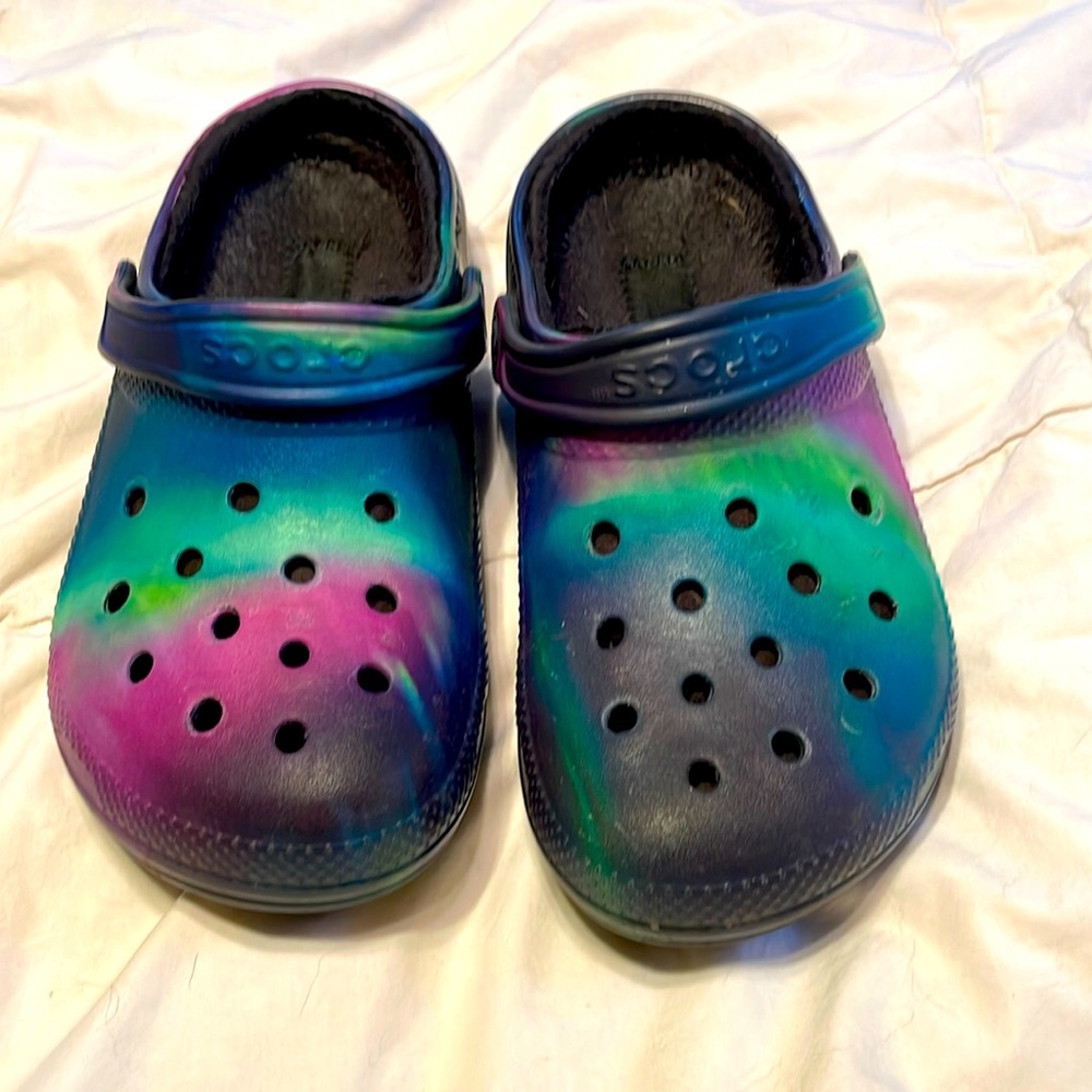 Multi Colored Crocs - image 1